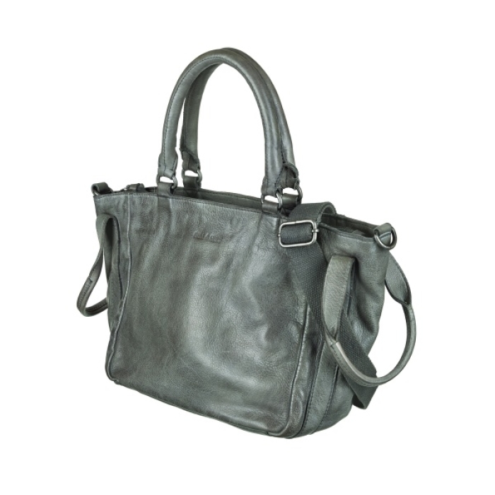 ELISA MIDI GRAPHIT - Handtasche